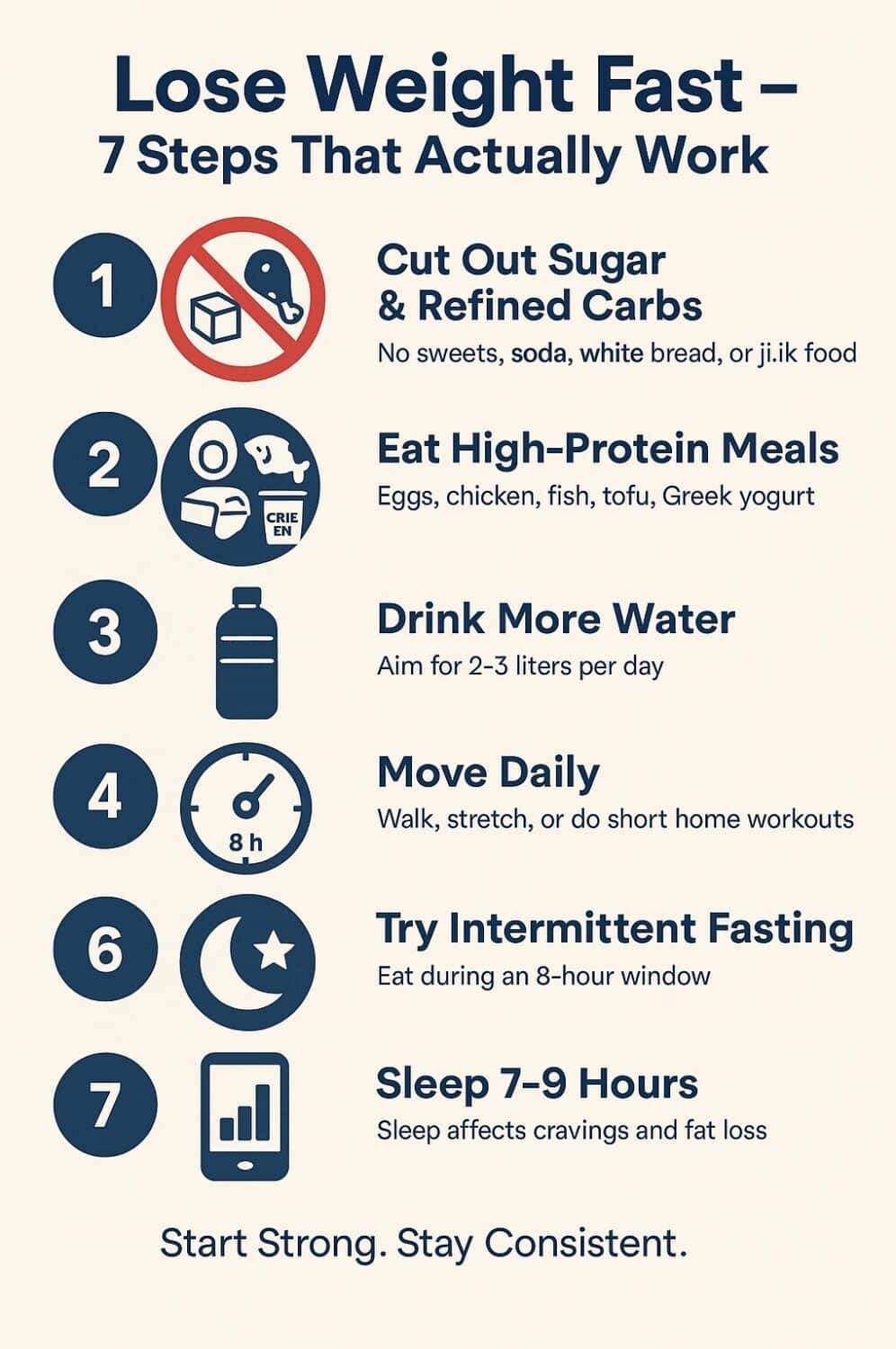 weight loss infographic 